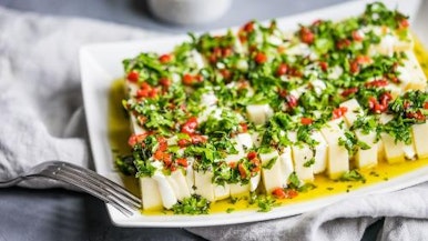 Marinated Cheese (Southern Living Magazine)